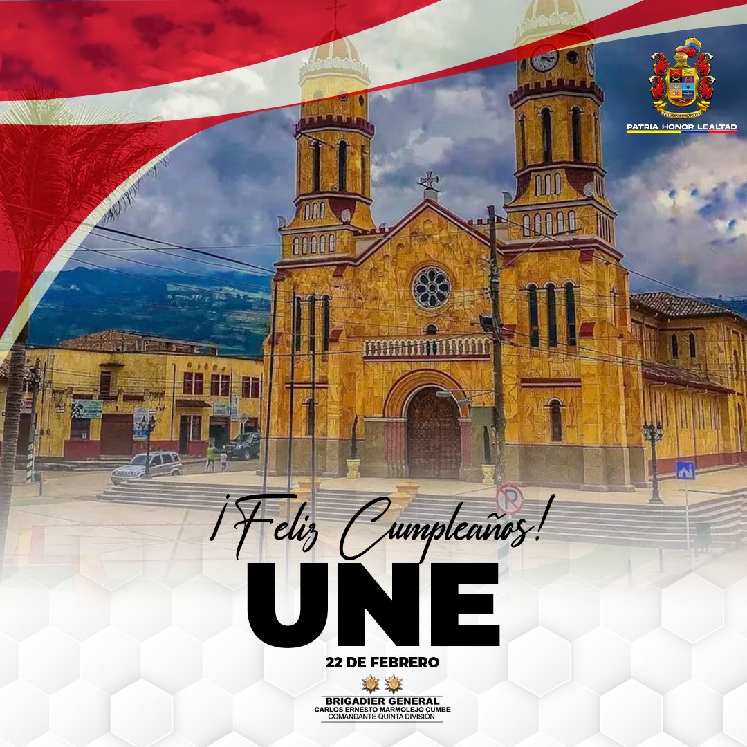 Conmemoramos el aniversario de Une y Gachalá, #Cundinamarca, municipios estratégicos del centro del país que, con su vocación agrícola, energética y cultural, impulsan el desarrollo regional y fortalecen la estabilidad territorial.

El <a href="/COL_EJERCITO/">Ejército Nacional de Colombia</a> reafirma su compromiso con su