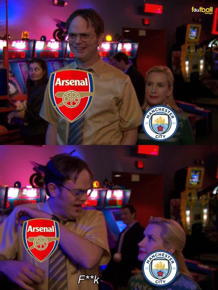 The Premier League title race… 😂
