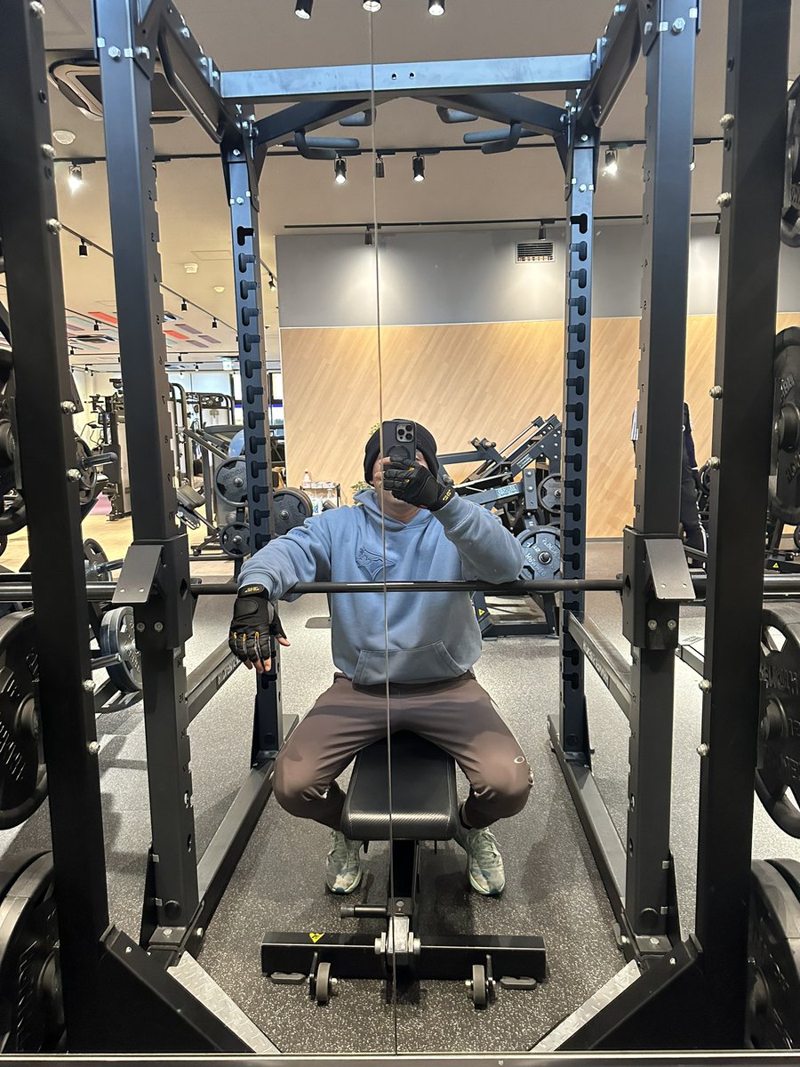 朝活🏋️ 腕パンパン💦 #宮崎 #エニタイムフィットネス