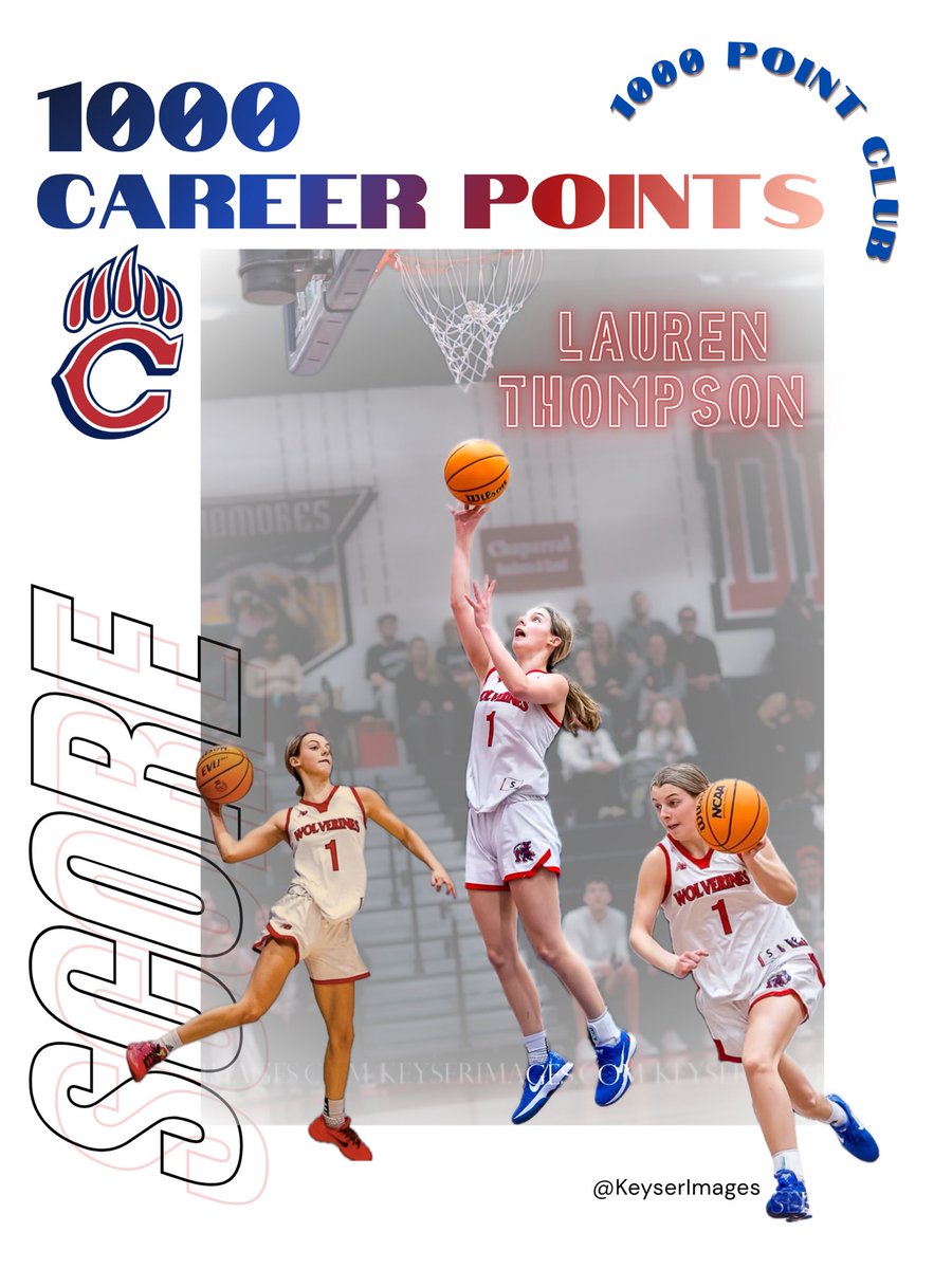 CoachWhite_10's tweet image. Special shoutout to Lauren Thompson for scoring her 1,000 career point last night. Welcome to the 1,000pt Club @LoloT636

@hoopstracker, @gochaparral, @ChapGirlsHoops, @ChapRBCrew, @9Preps, @PrepsGirlsHoops, @girlsbballco, @KeyserImages

#9Preps #9Sports #copreps