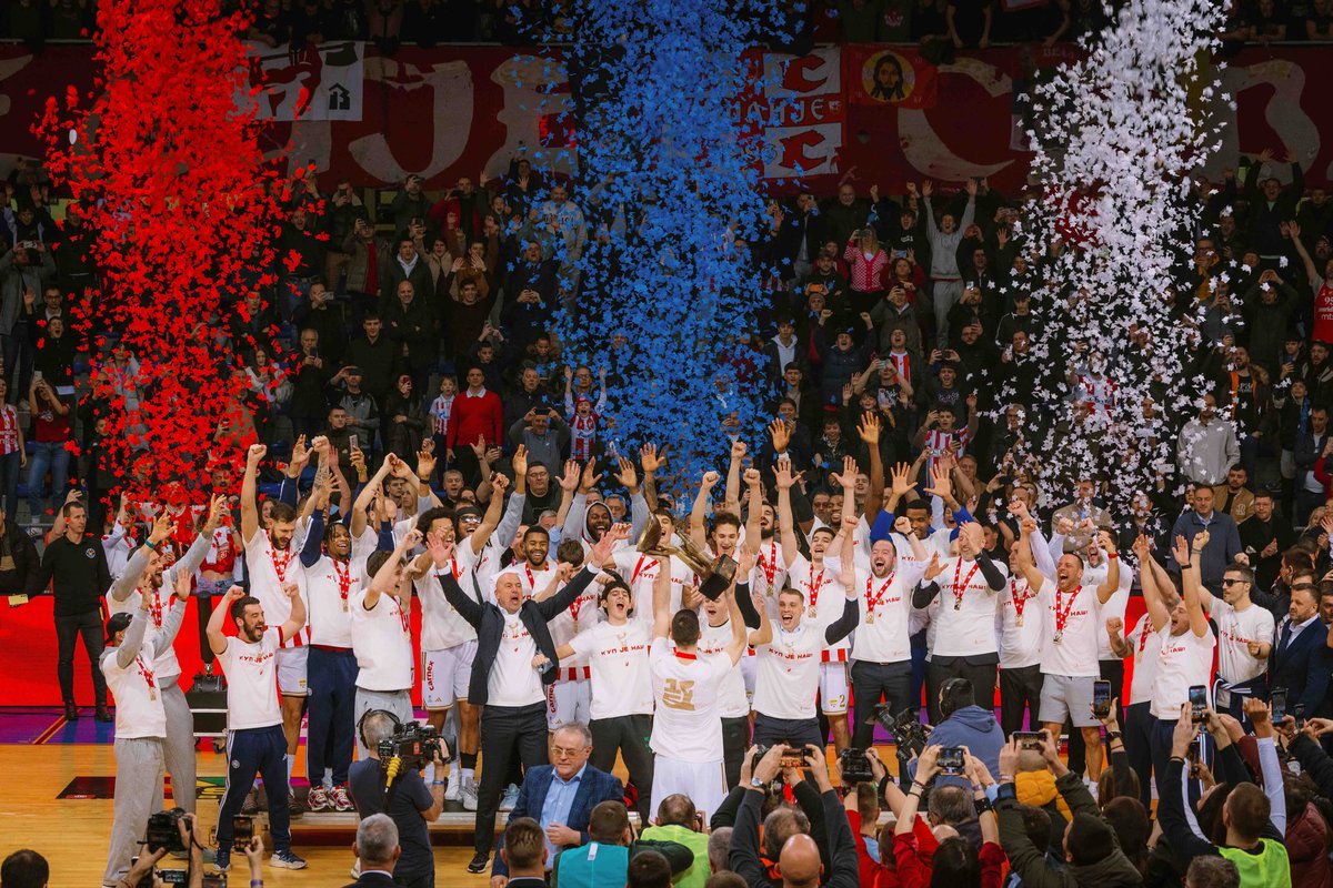 KK Crvena zvezda Meridianbet tweet media