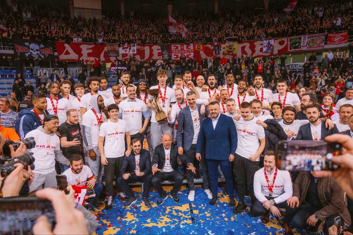 KK Crvena zvezda Meridianbet tweet media