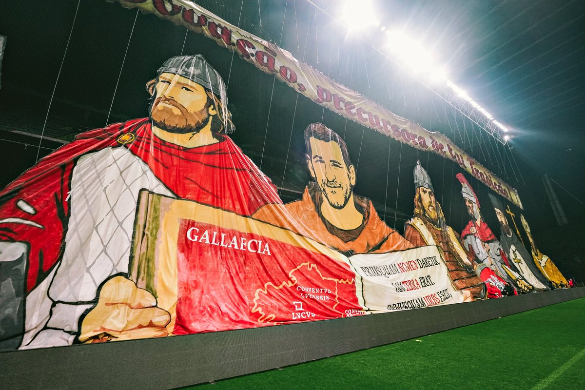 🇵🇹 | Em Braga, varios adeptos foram detidos e agredidos pela PSP após tentarem utilizar TIFOS autorizados pelo clube que remomtavam às origens do povo galaico-português.

Esta ação política por parte da PSP pretende censurar as origens da cultura do norte de Portugal.