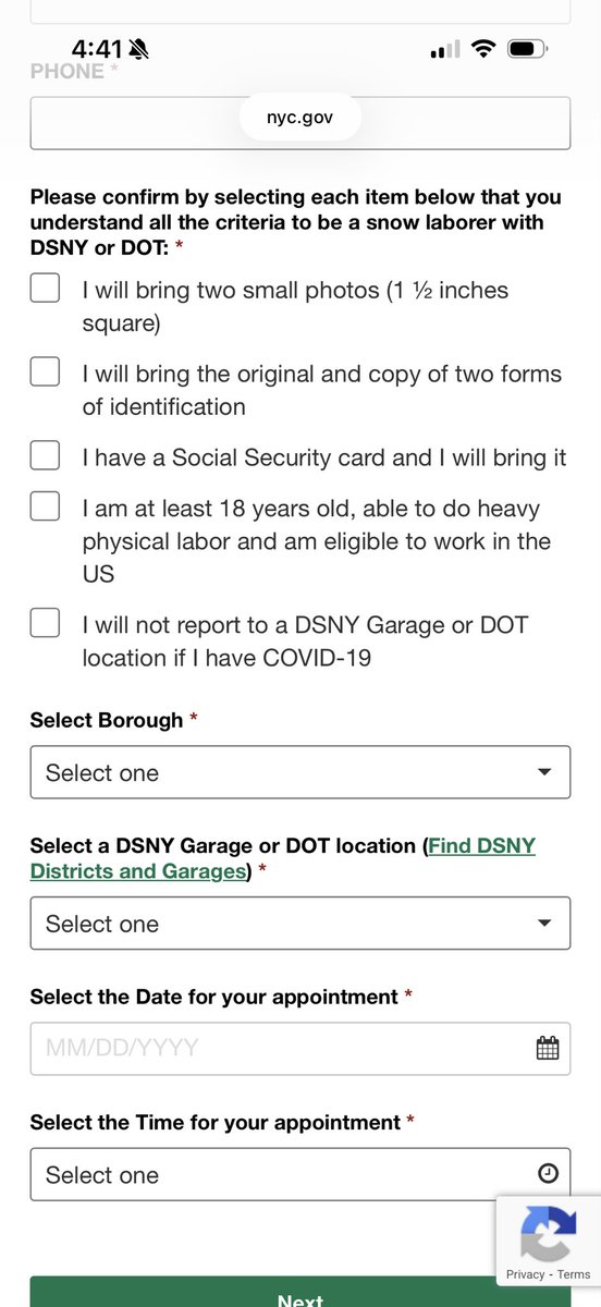 Wainwright316's tweet photo. @BernieSanders @AOC @NYCMayor @nycgov @BarackObama @DNC @elonmusk So two forms of ID are required to voluntarily shovel fucking snow but y’all oppose Voter ID. Make it make sense https://t.co/GtnX0ixFUJ