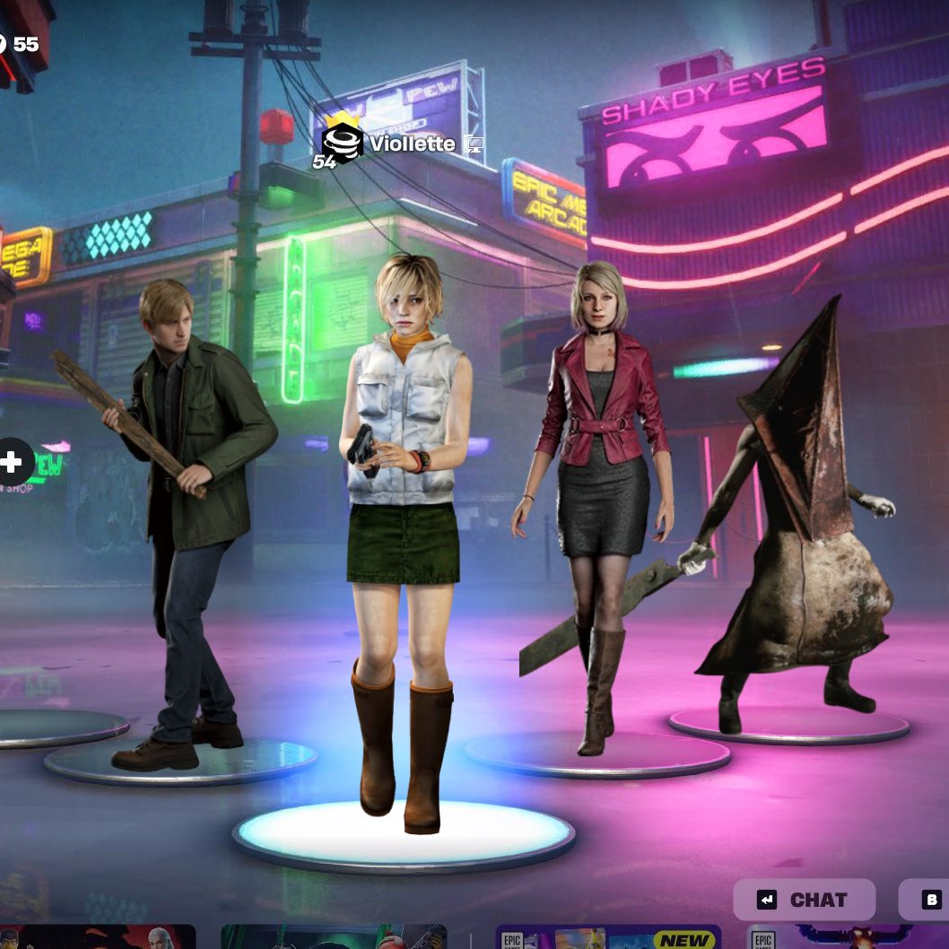 silent hill squad in fortnite