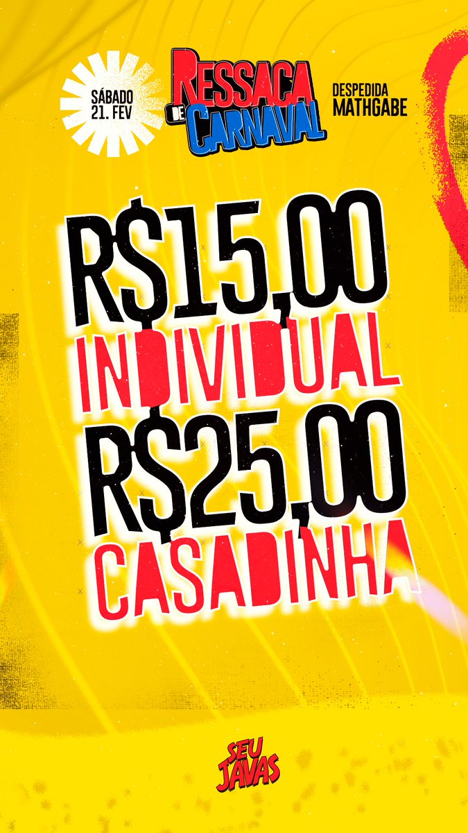 Só não vai se não quiser! Bora?