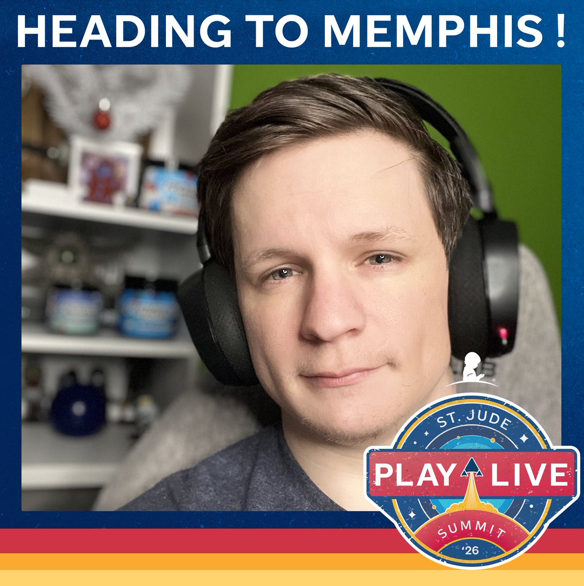3-peat, we going back! We will be heading to the St Jude  Campus again for another adventure for the 2026 PLAY LIVE Summit. Thank you so much to <a href="/StJudePLAYLIVE/">St. Jude PLAY LIVE</a> for the invite again as we continue to support this amazing cause.
