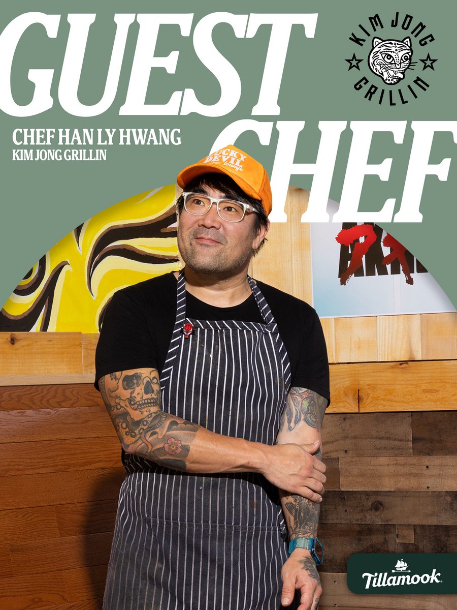 ProvidencePark_'s tweet photo. Cookin’ with @kimJongGrillin 🍽️ 

Welcome Chef Han Ly Hwang as tonight’s guest chef in the Bank of America’s Signature Club On Tanner Ridge presented by @TillamookDairy https://t.co/3w8xcXefZP