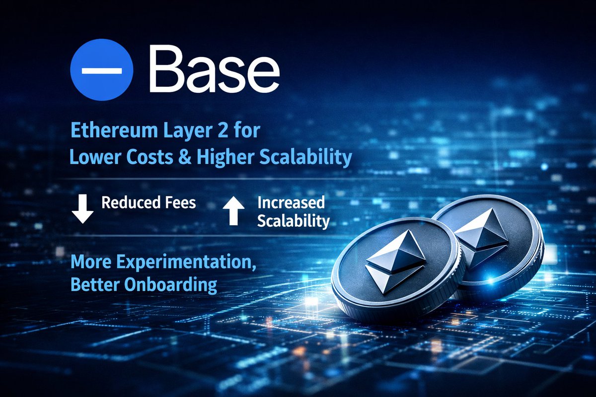 Oxjosh_'s tweet image. Base is an Ethereum Layer 2 built to reduce transaction costs and increase scalability.
Lower fees more room for experimentation.
For builders, that changes how communities can onboard and retain users.
#Web3Community
#CommunityGrowth