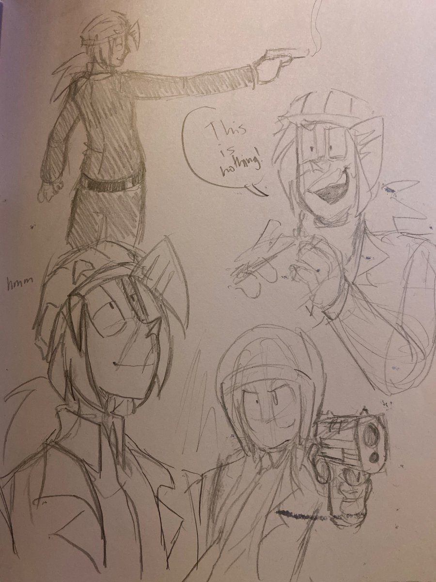 i’ve had these sitting in my sketchbook for a minute now. really really rough concepts and doodles but whateverrrrr