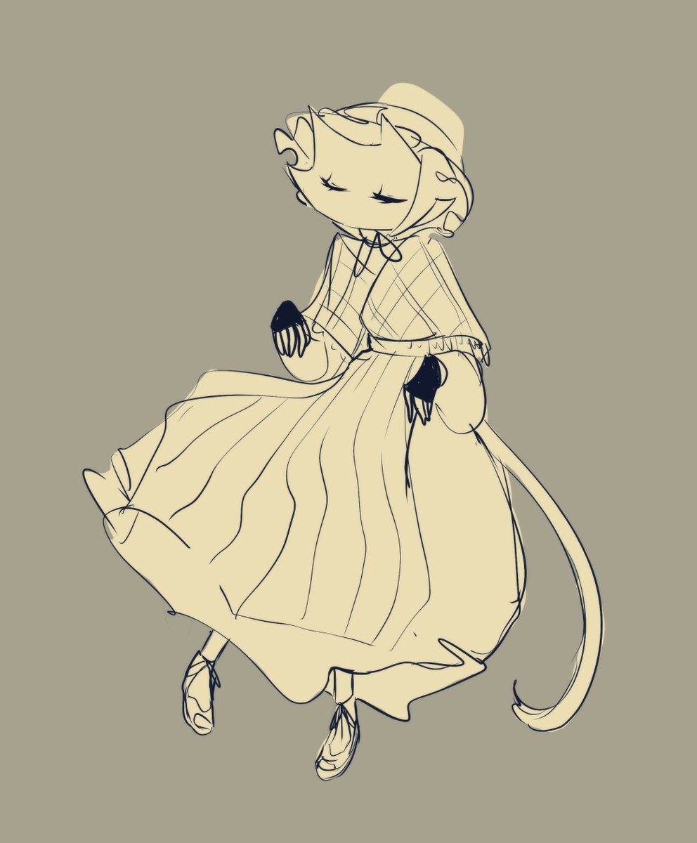 Karen in traditional welsh dress