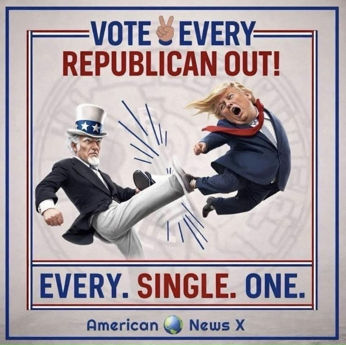 Midterms ⬇️ Let’s get our country back!