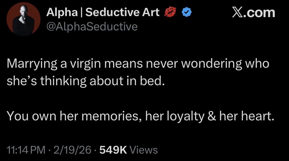 not true. she could be thinking about nathan fielder