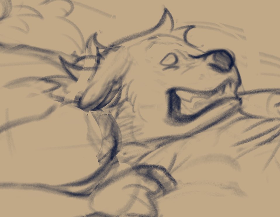 BehemotTheDog's tweet photo. that moment, when you've caught a very painful cramp in your calf💀 https://t.co/PwSEjQX102