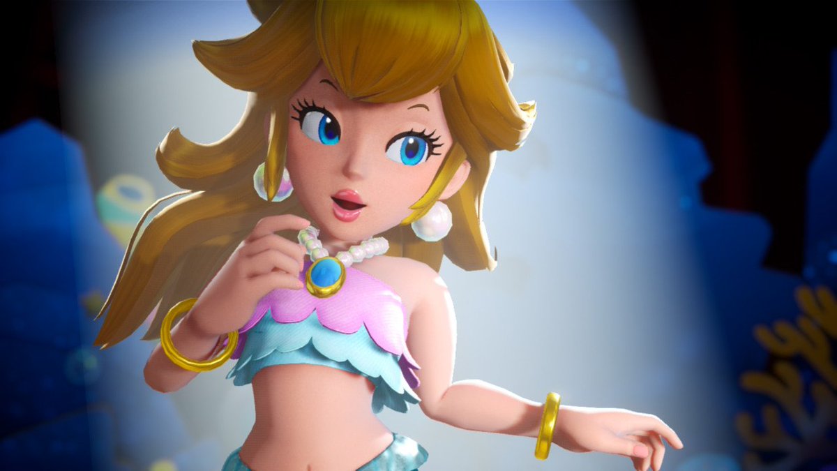 KickinPotatoes's tweet photo. Mermaid Peach is my favorite!! 😍 Princess Peach Showtime is now marked as complete, I hope they make amiibos for all the forms eventually 🙏 https://t.co/7OLIdCR0j0