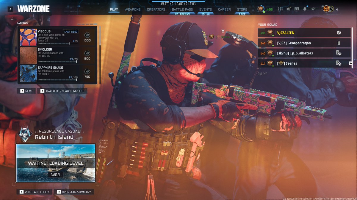 SpecimenXAlien's tweet photo. https://t.co/PmJsMxDtbT
Feat.Szenes,j_p_p_Alkatras and 🐲Georgedragon🐲

#CallofDuty #BlackOps7 #Warzone #PCGamer #Hungarian #Hungary #magyar #twitchgamer #PVP 
#Battleroyale #Victory #Squad @littlecaesars #AshWilliams @EvilDead #Challenge #Levelup #LevellingUp 
4📹46 https://t.co/eSvZPpviHr