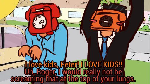 my friend said roger and peter are like pim and charlie #dialtown
