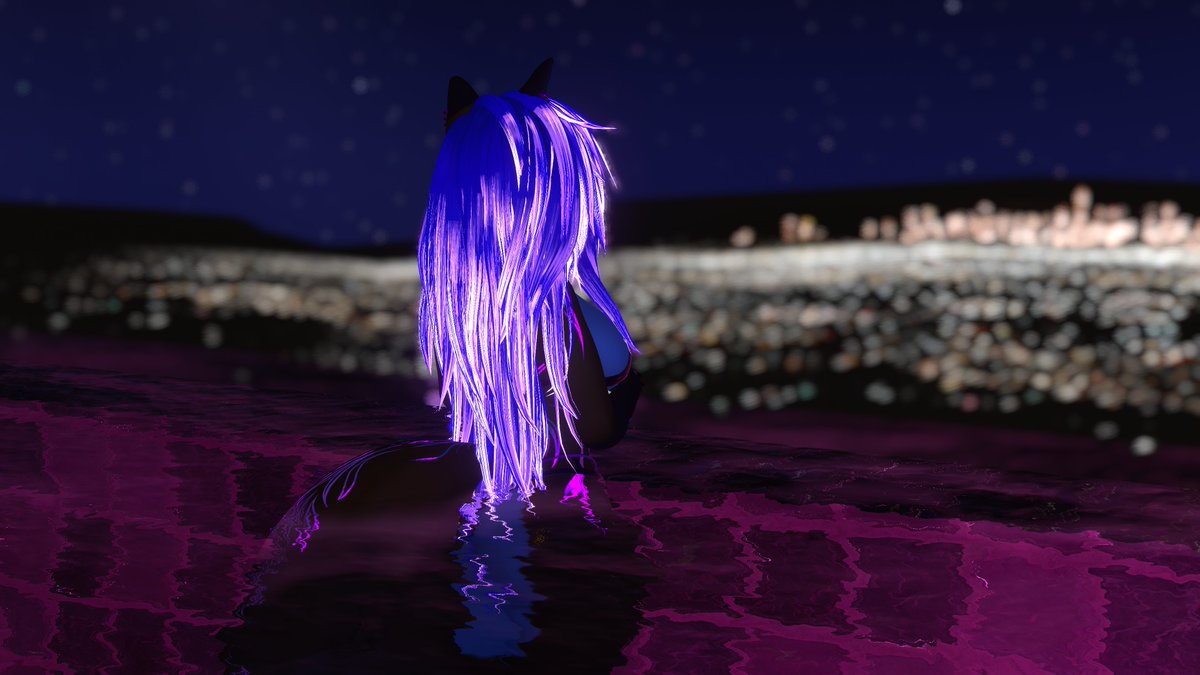 A beautiful fox enjoying this pool.  nya

- Model By <a href="/Koriitah/">Koritah</a> 🥰

- Photo by me <a href="/nayara_soyori/">nayara kisuk</a>