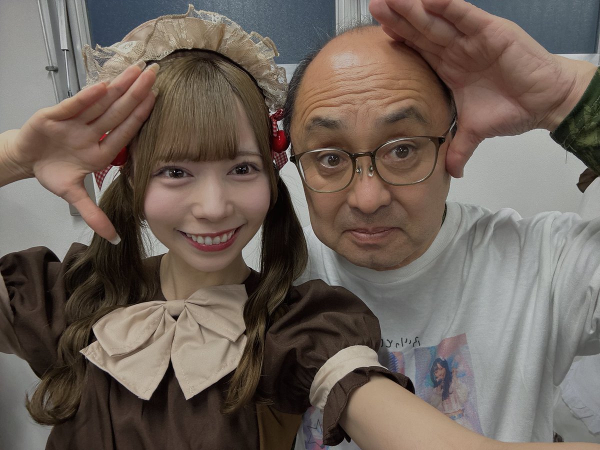 フリボのあやか。「ふくちゃん来てくれてありがとう。またサプライズだ