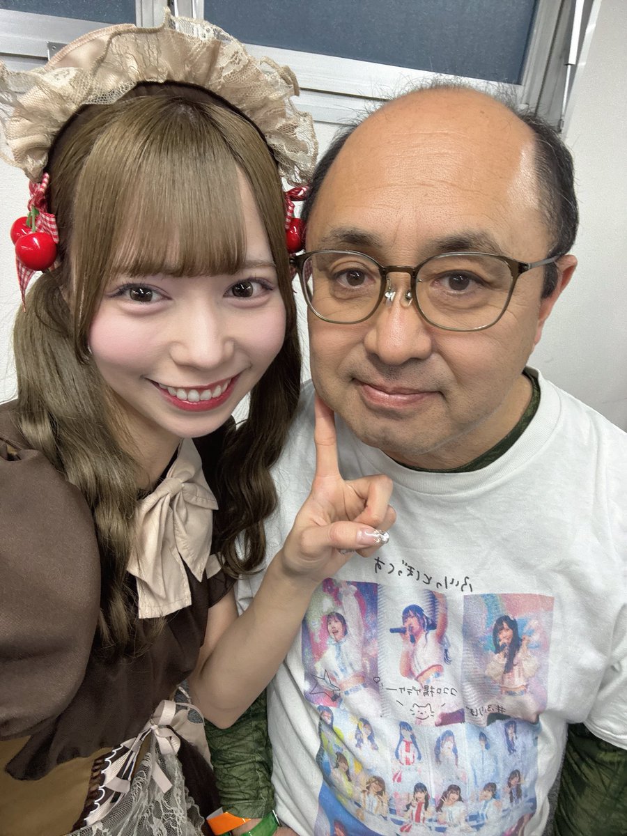 フリボのあやか。「ふくちゃん来てくれてありがとう。またサプライズだ