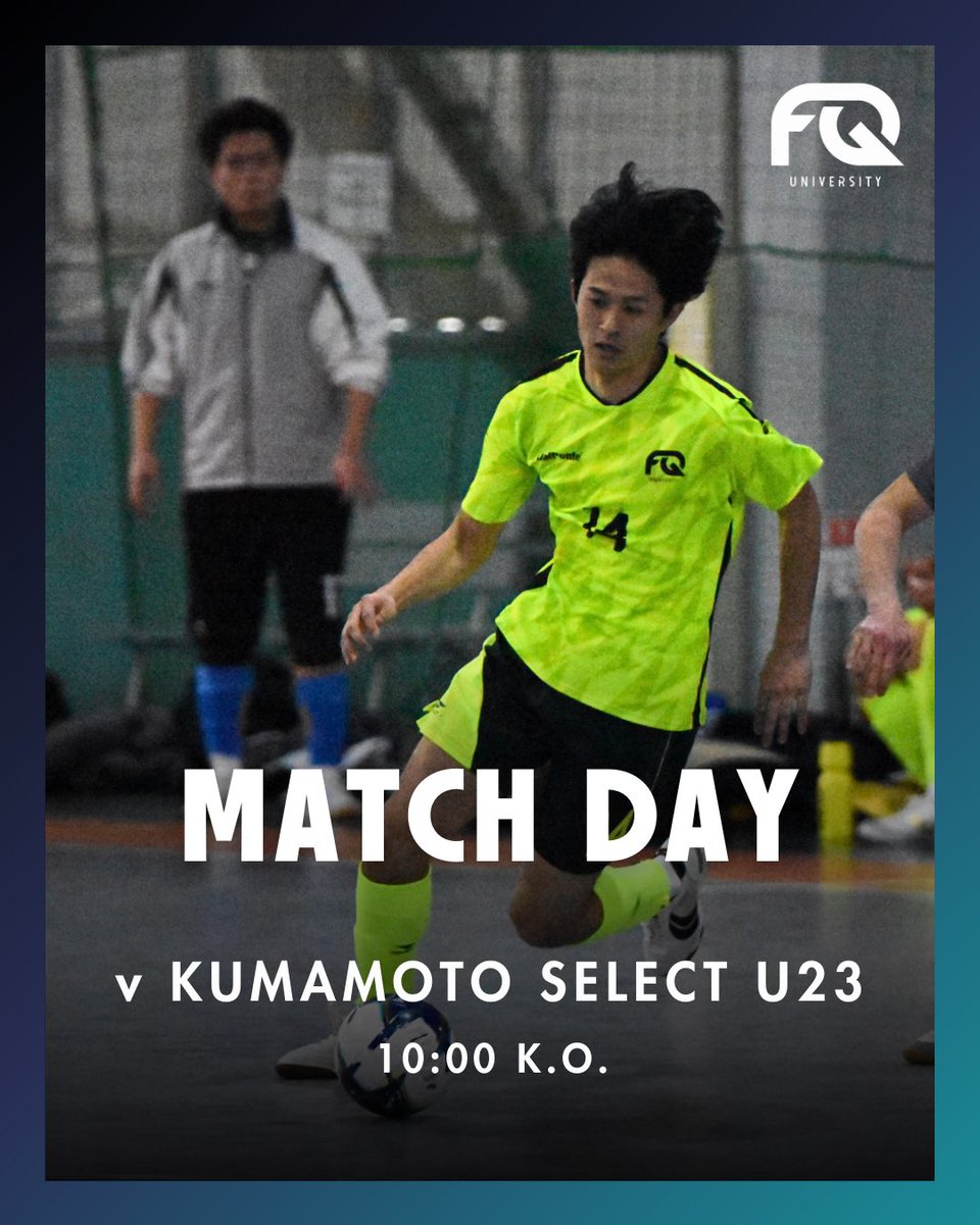 九州大学フットサルリーグ公式 tweet media