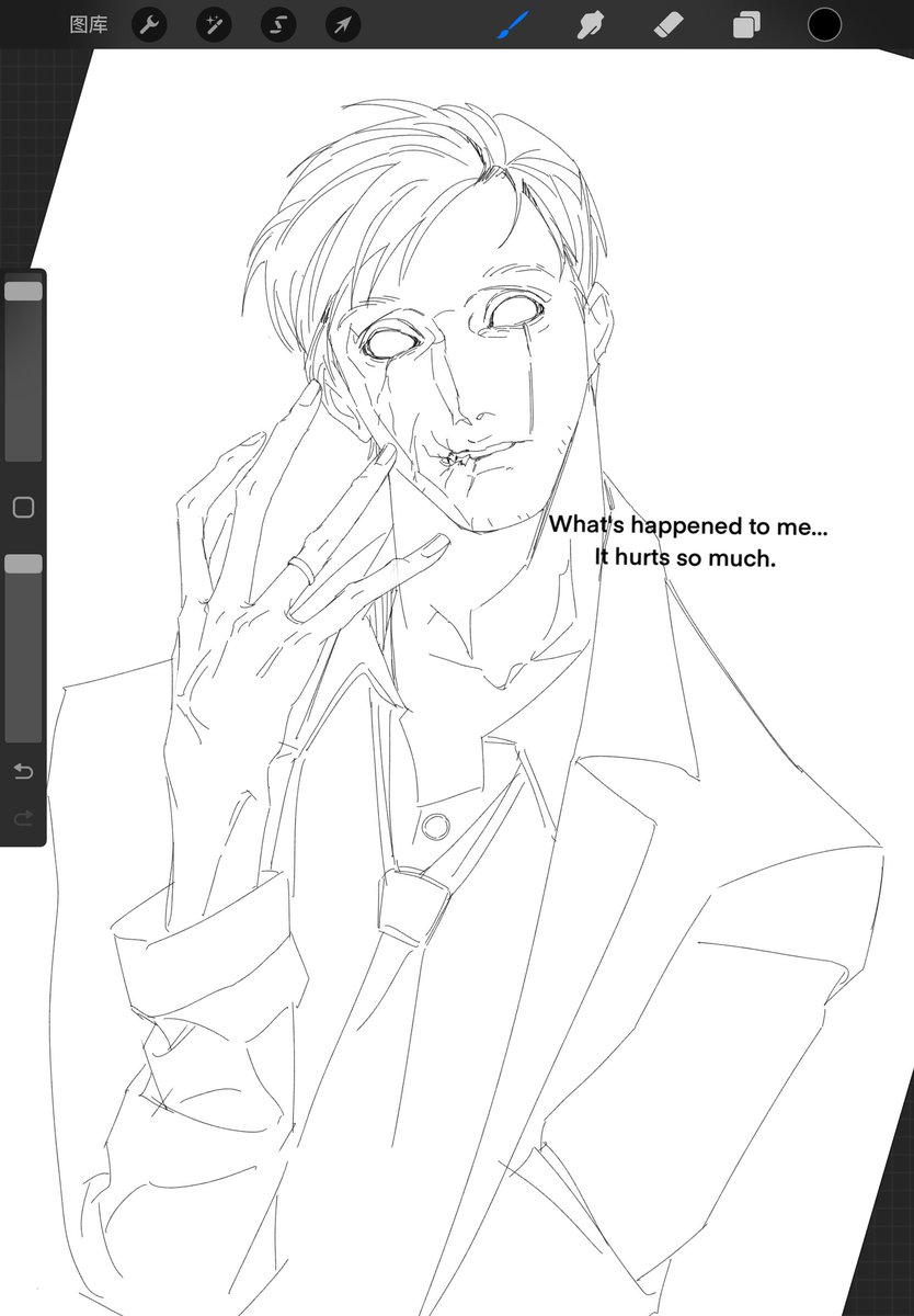 #ResidentEvilFanart #WilliamBirkin The ole researcher was infected with a new virus from Resident Evil: Requiem.