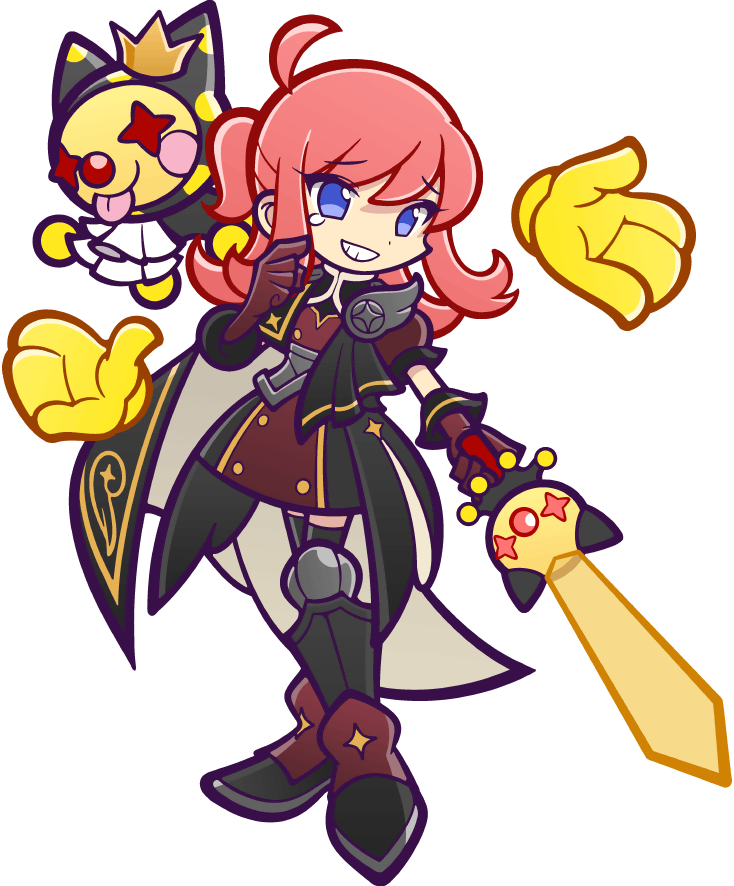I adore Hilda so deeply and put her into every Puyo Puyo thing I do, to the point I legit forget that she is in the grand scheme of things, just one Quest character out of many and not a main character.