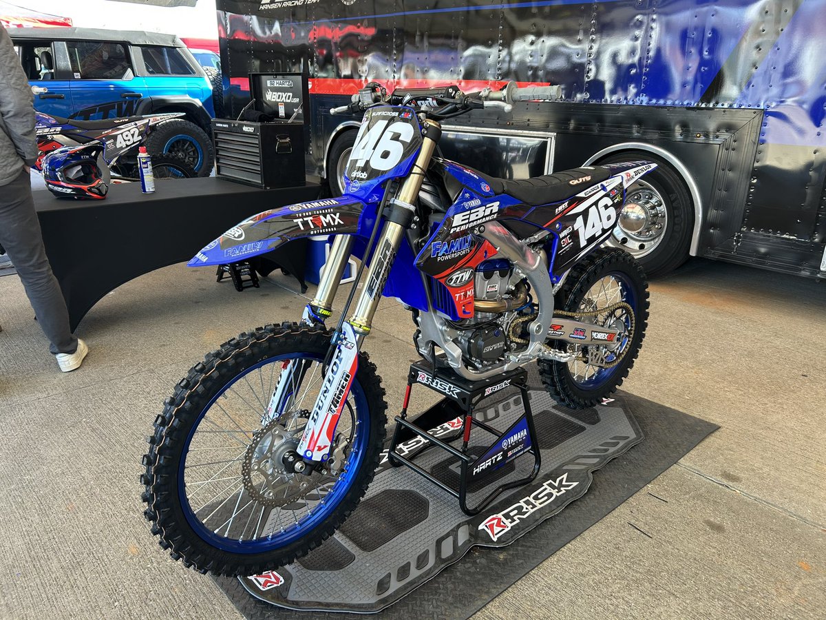 texastornado5's tweet image. Supercross tonight…AT&amp;amp;T Stadium
Hayes will be in heat 2 ✊🏼
