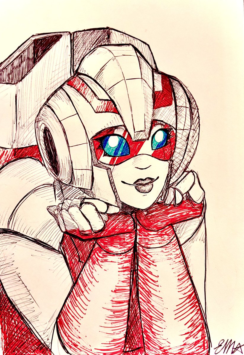 Startheskeleto1's tweet image. Cutie alert 
#arcee #Transformers