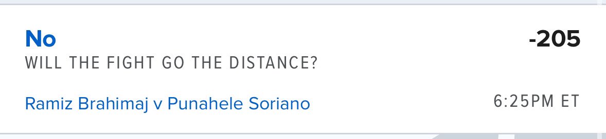 flexprops's tweet photo. 🤯 Going for 9-0 in Free Picks Back To Back

🥋 UFC 2 Units 

🥋 Ramiz Brahimaj v Punahele Soriano
🍀 Fight to NOT go the distance 

FanDuel Link 🔗 https://t.co/nqFmIFki1j

Tag me on X when we cash ⭐️ https://t.co/Z54HoO58cH