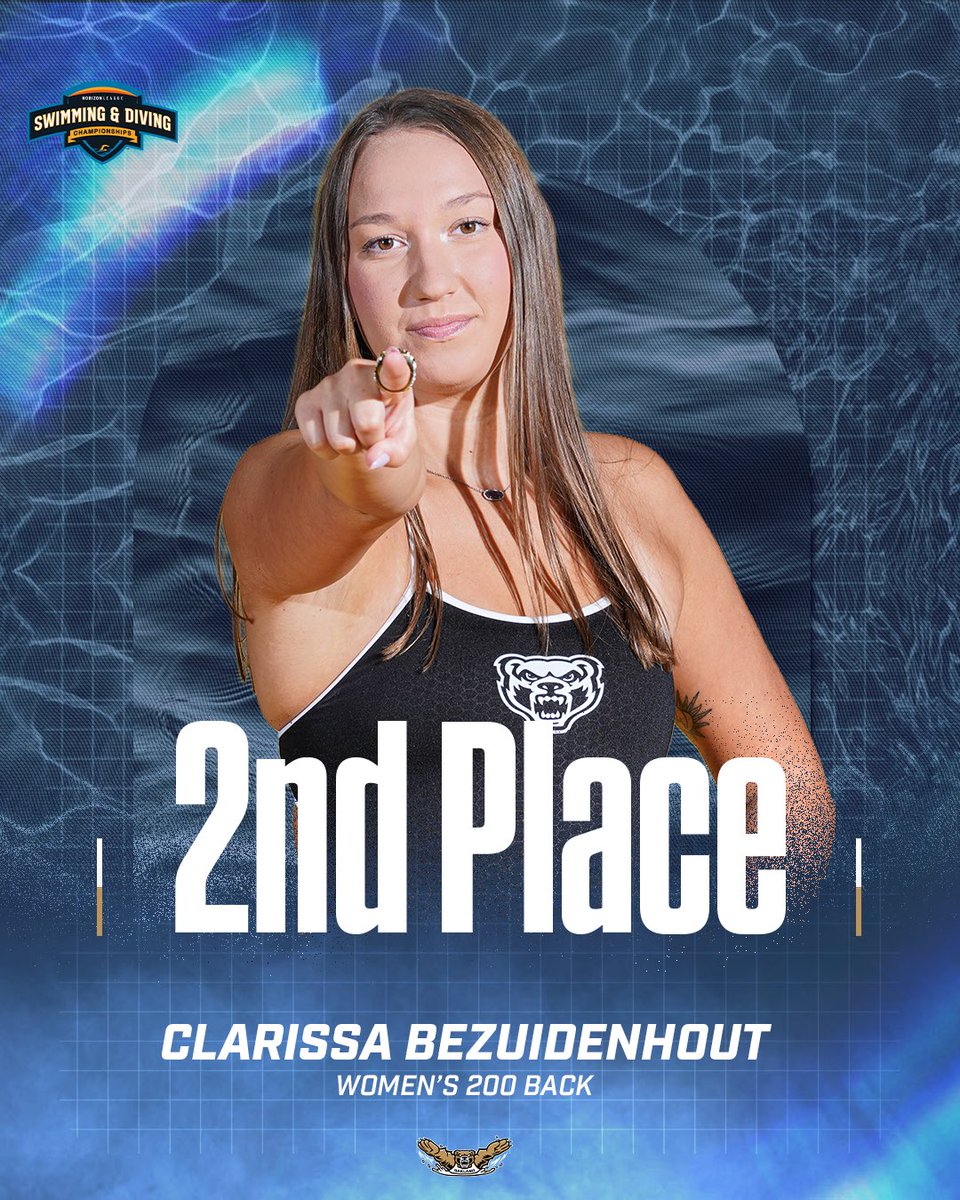 OAK_Swim_Dive's tweet photo. ๐๐๐ง ๐ง๐๐ ๐๐ฅ๐ข๐ข๐ ๐ฆ๐งน๐งน๐งน
Lydia Soldatke, Clarissa Bezuidenhout, and Grace Albrecht SWEEP the 200 Back!
Soldatke: 1:55.88
Bezuidenhout: 1:56.78
Albrecht: 1:59.12
#UnleashTheGrizz | #OUPRIDE https://t.co/t2YtmJuMNT