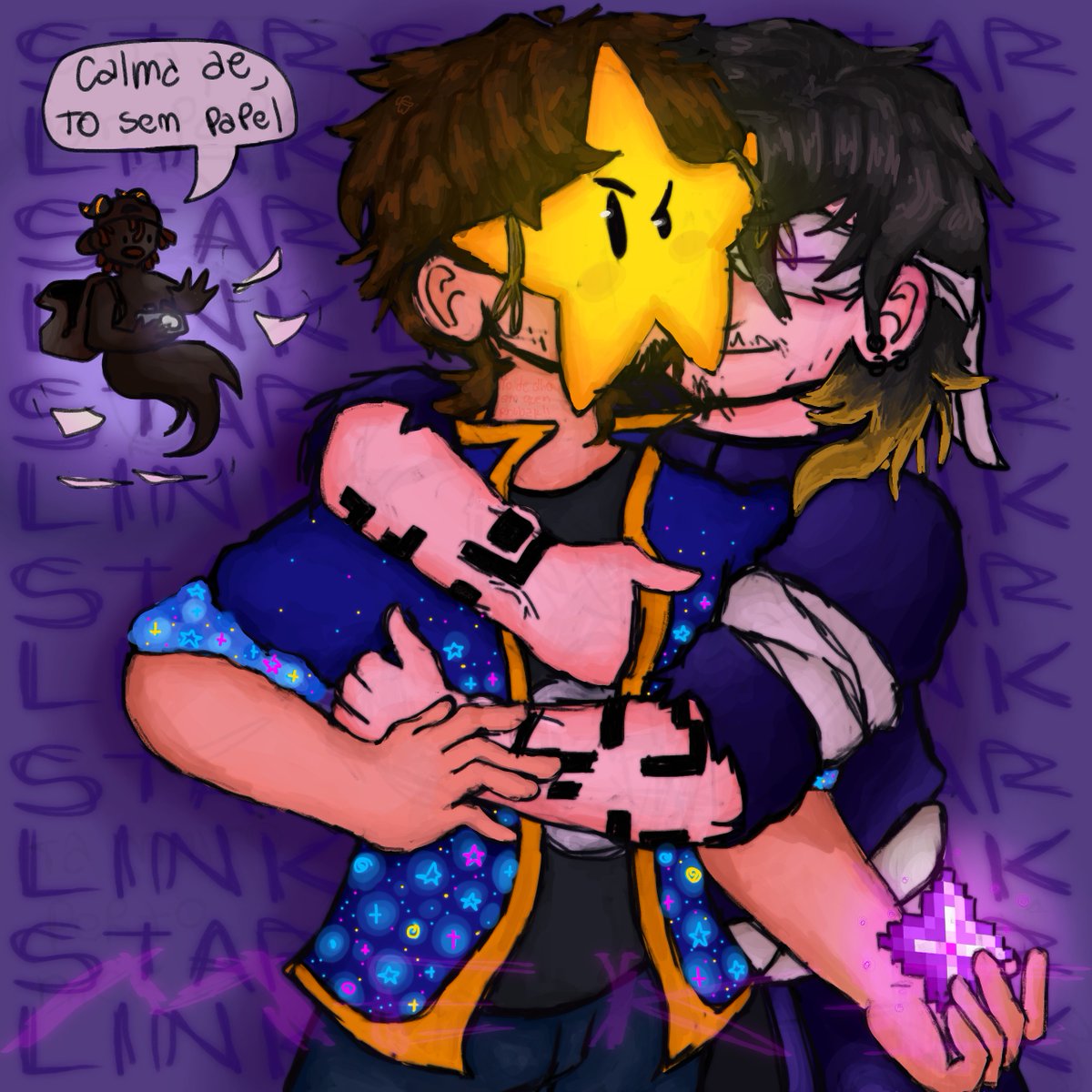 mekequetrefe's tweet image. Você não acha que tá MUITO perto !nick... não?
#arkanis #arkanisfanart #Arkanis3Temporada #ArkanisGaleria #starlink @Sodtz1 @nicklinkk