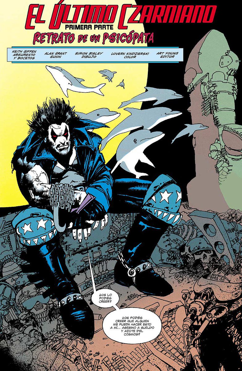 Simon Bisley cumple hoy 64 años.

Si os gusta Lobo en Supergirl, podéis darle las gracias a este hombre por su grandísimo trabajo.

Si ves este tweet muchísimas felicidades 🎂🎂🎂