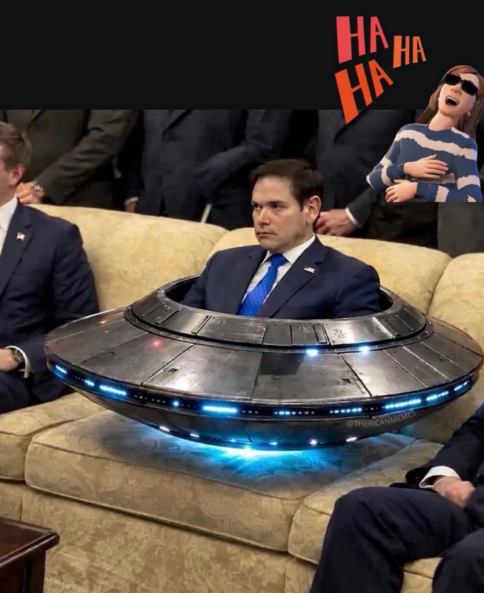watcher_th57287's tweet image. Marco Polo! 😂🤣
Our new leader for the "Alien Files"! 
Commander Marco... 
@SecRubio #MarcoRubio
#Aliens 
#AlienFiles