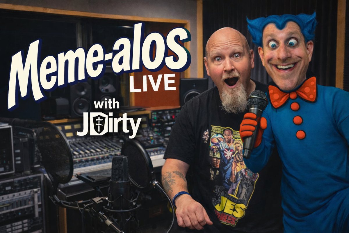 ScrubHop's tweet photo. ATTENTION ALL SHT HEADS:

Tonight your boy JDirty @scrubhopking is going to on the Meme-alos Podcast at 10pm MST. 

Make sure you you to stop by and show your support!

https://t.co/BjTMvdQ29t https://t.co/zzMC3hOfWH