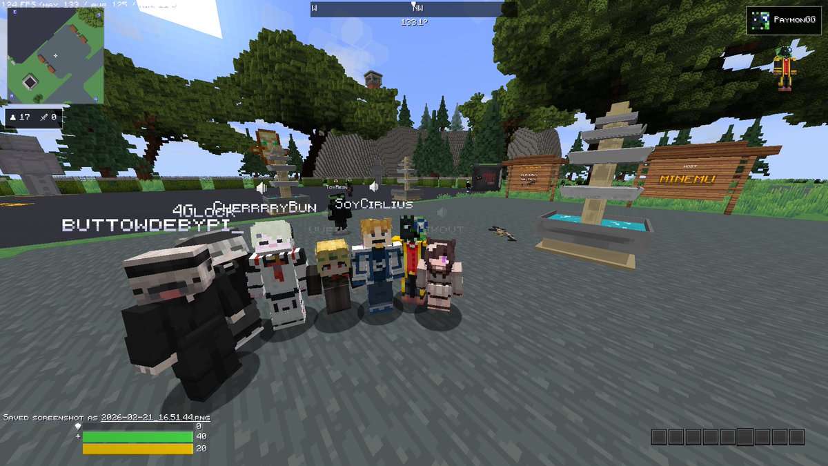 Gracias por la Invitacion <a href="/PixelEventsMC/">Pixel Events</a> 
Muy Divertido este evento, no gane pero max quede top 2 en Solos ⚡