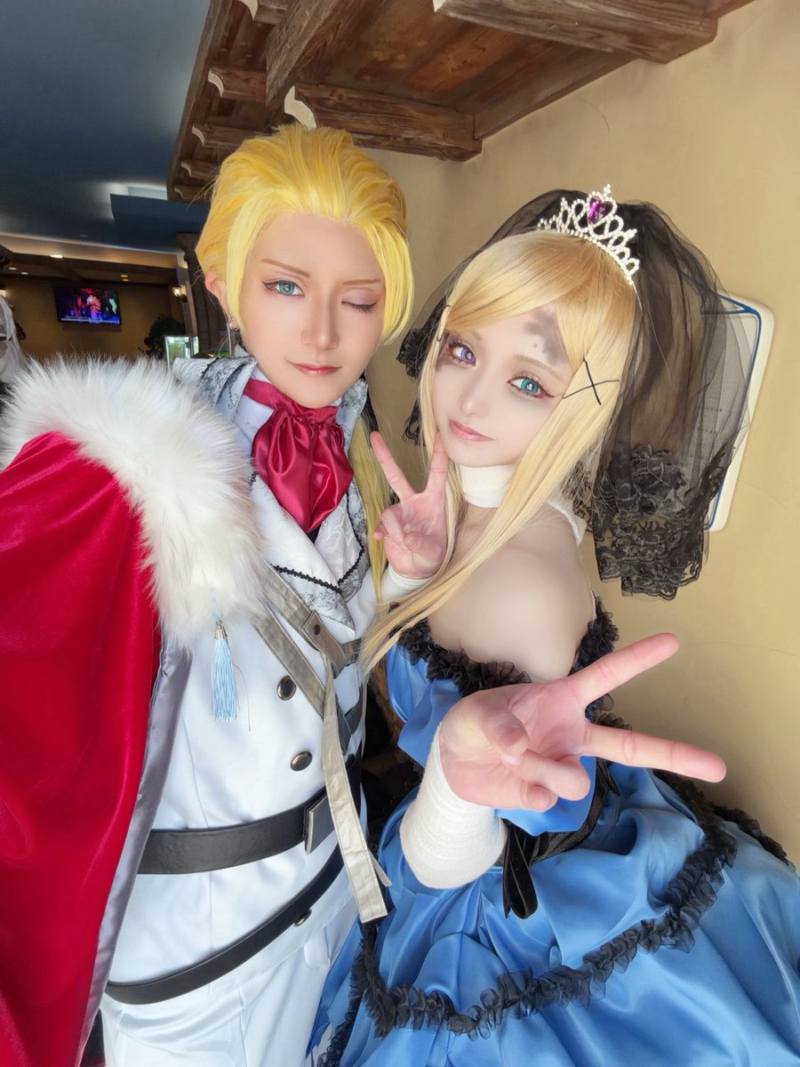 ラグコス1日目いました〜！
素敵な衣装を作っていただいたあまねちゃん！！！
ありがとうございました☺️🙇‍♀️🙌
大好きなボカロp様方の素敵な楽曲の併せでした！！！！