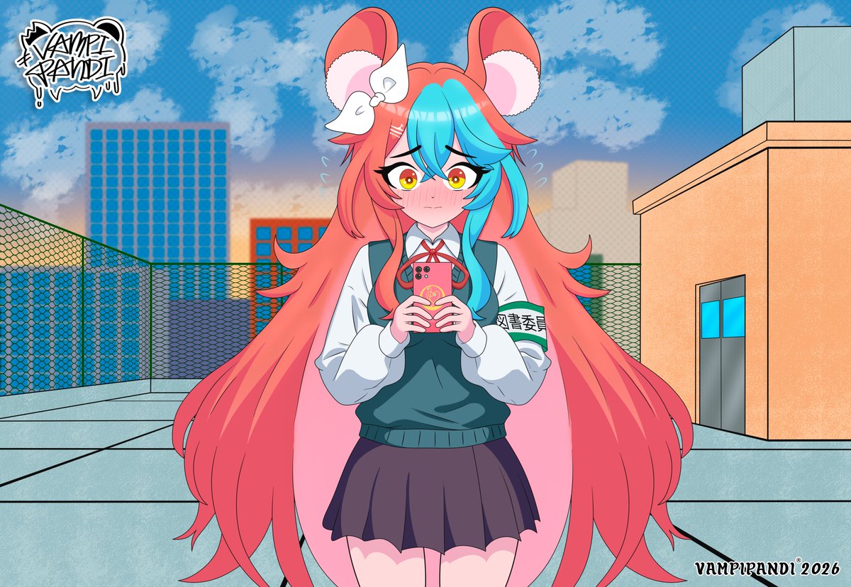 VampiPandi's tweet photo. Con la salida del cover de ONEESHI quería hacerlas con los trajes del anime, así que espero terminarlas a todas y que les guste

1/6 - @KeirameVT 

#KeirameArt #digitalart https://t.co/3sW00c0GX0