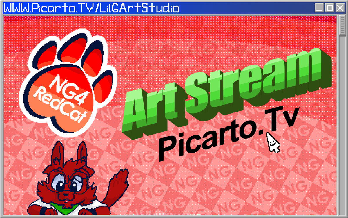 Y'all I'm Streaming on Picarto.TV!!  

Picarto.tv/LilGArtStudio

#macrofurry  #FurryFandom