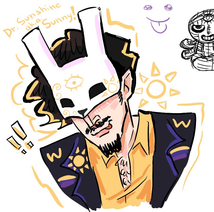 chappixmustdie's tweet photo. i hope any of yall remember killjoy will wood.. 👀 i drew him in magma <3
#killjoysona #dangerdays #mcr https://t.co/M91By3x1aA