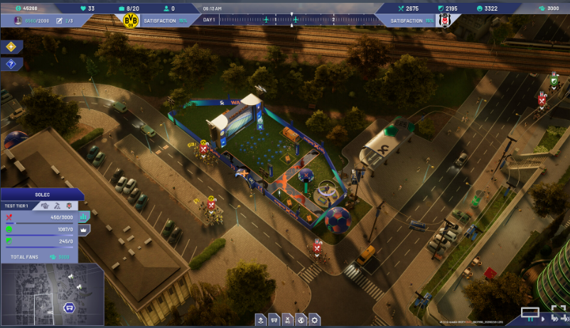 Nemu gim tema bal-balan menarik di steam judulnya Copa City. Fokusnya lebih ke organize match: manage infrastruktur,  kebutuhan fans, hingga revenue. 

Gameplaynya model tycoon. Saat ini baru tersedia versi demo dan akan rilis di Mei nanti.