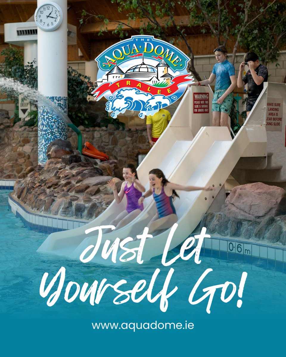 🌊 Make every day a splash day! 💦
Open 10am–7pm tomorrow &amp; weekdays 10am–10pm 😍
Waves 🌊 Flumes 🚀 Lazy River 🛟
Bring the gang &amp; dive in! 👨‍👩‍👧‍👦

#visittralee #explorekerry #lovetralee #mtukerry #discoverkerry #ExploreTheKingdom #traleetoday