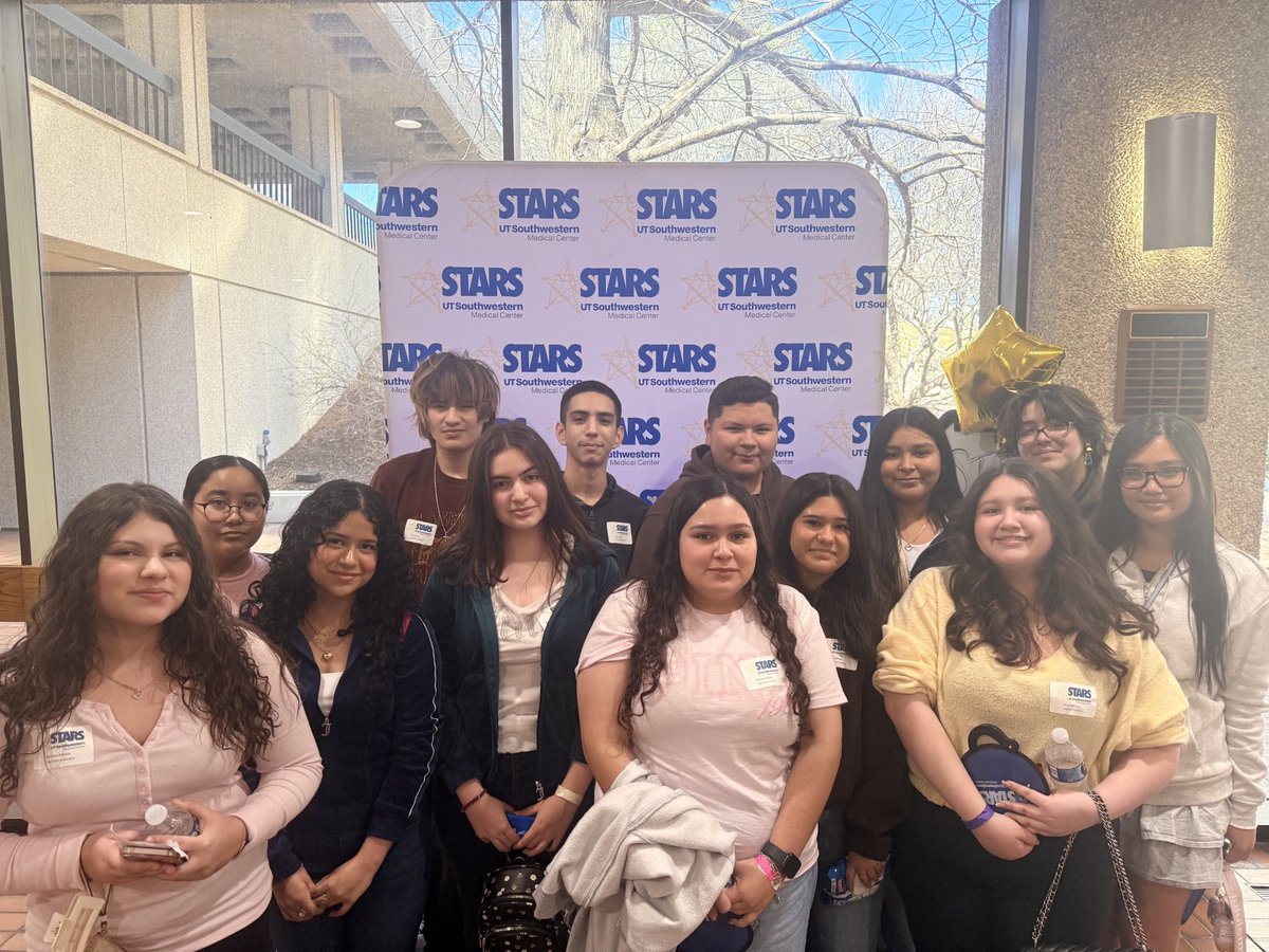 ms_lias's tweet photo. Today @SouthIrvingCA and AP Biology went to the Women in Science and Medicine Symposium @UTSWMedCenter for the STARS program. Great day @NickAtNimitz24 @NimitzVikings Alot was learned! https://t.co/hgxmH8FTEs