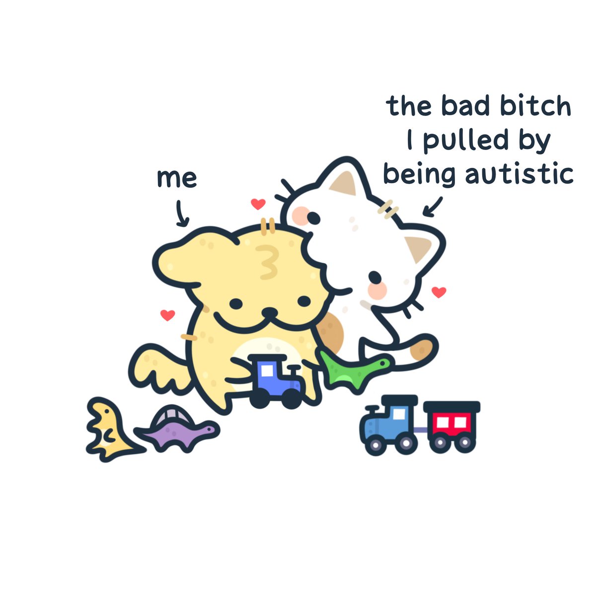 eveoart's tweet image. 🦖❤️🚂