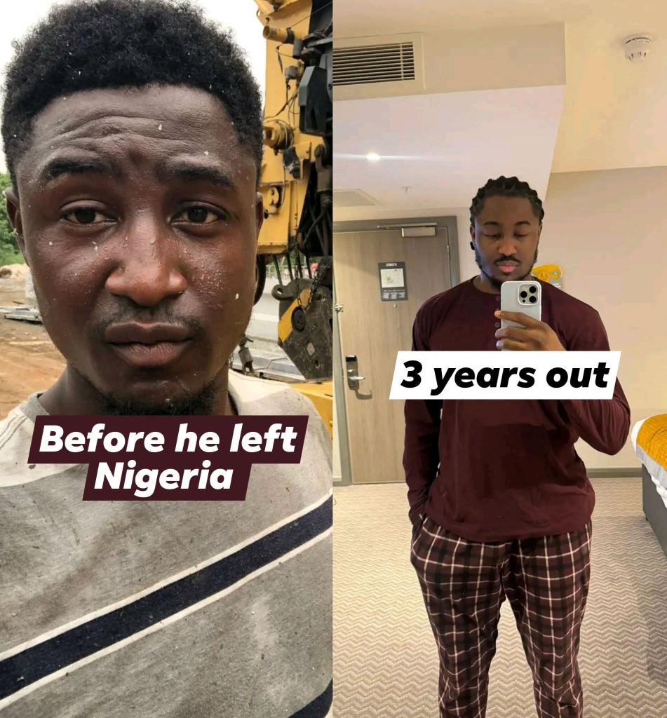 mr_wiiliamvibe's tweet image. Only people who love to see people succed will celebrate him

Look at the first photo and look at the second, you will think they are different people but that is the same man

He left and went for greener pasture Alaba and In just 3 years he could help the whole family.

He said