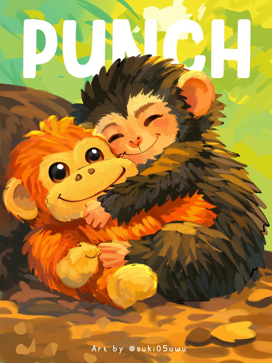 Punch 🐵❤️ el monito q piensa q nadie lo quiere y el q se gano