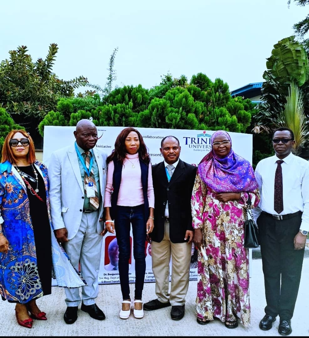 SickleGail's tweet photo. The GSI team &amp; panellists took our Sickle Cell Alma Awareness project to Trinity University students. We are grateful to Trinity University for this opportunity. 

#SCDAlmaAwareness
#TrinityUniversityYaba
#GenotypeCompatibility https://t.co/GtXWiUlJ3Q