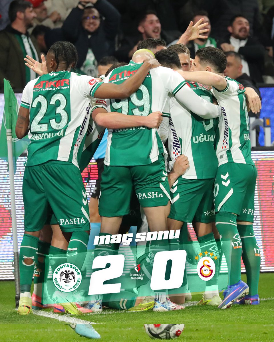 Evimizde 3 puan bizim!🔥😎💪

#KNYvGS 💚🤍