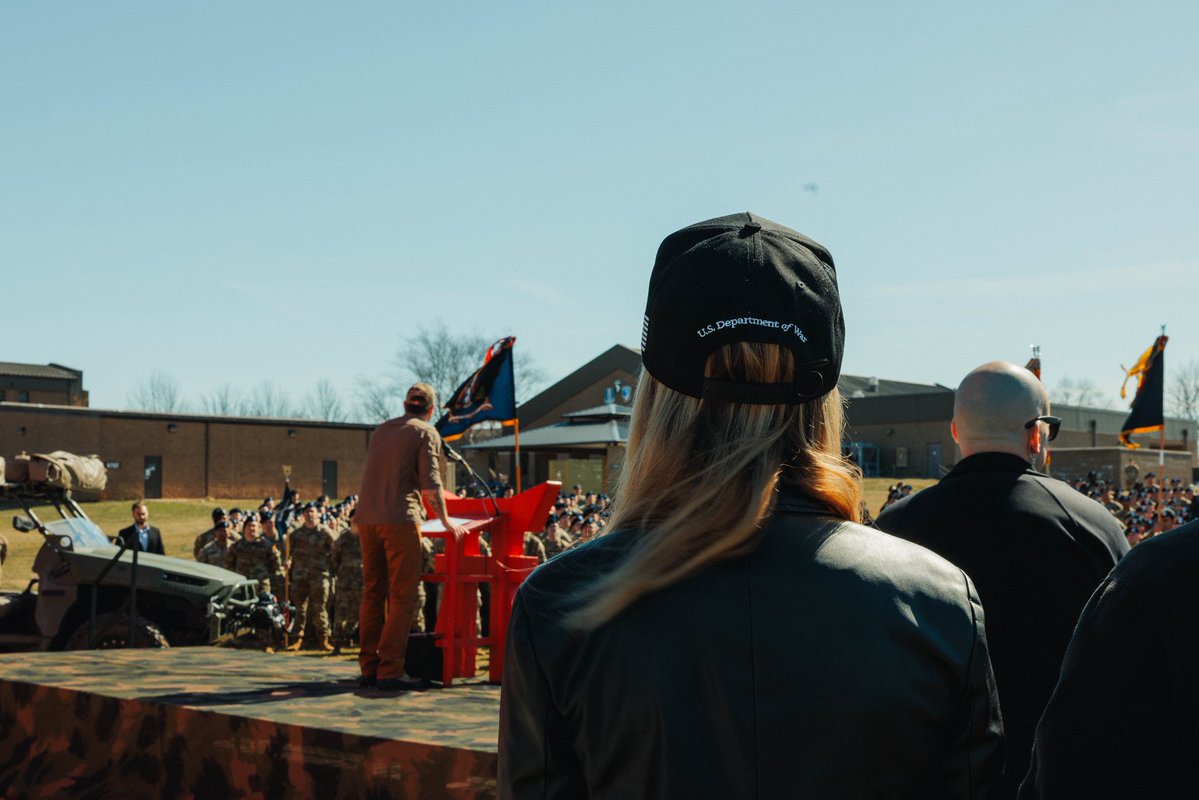 Yesterday at Fort Campbell, Mrs. Hegseth met with soldiers and their families to assess and strengthen quality of life.

Our military families deserve ONLY THE BEST.