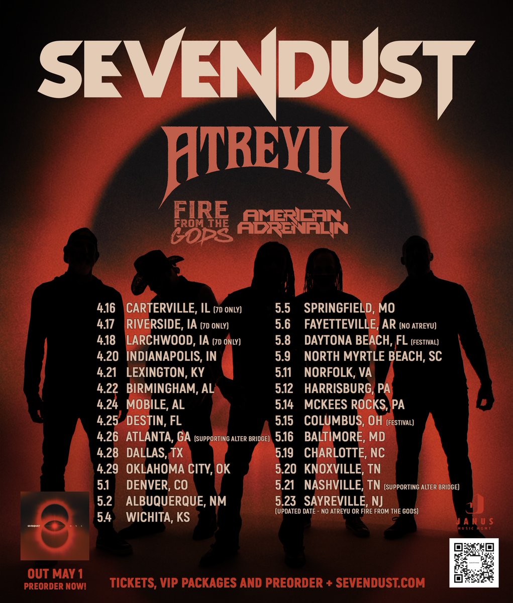 SEVENDUST tweet media
